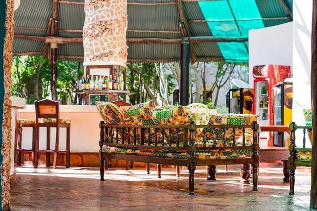 Kijani Cottages Diani Diani Beach Exterior foto